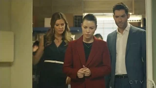 Lucifer 2x17 Lucifer Chloe Charlotte at Crime Scene Season 2 Episode 17