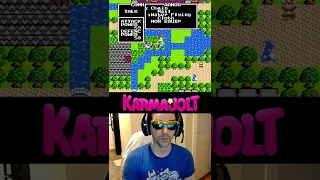 How to get two Water Flying Cloths in Dragon Warrior II (NES) - A Wild Glitch Appears! #shorts