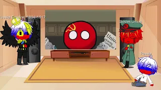 Countryhuman React To COUNTRYBALLS: Modern history of Russia (Full) ( Gacha x Countryhuman )