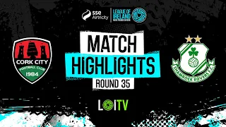 SSE Airtricity Men's Premier Division Round 35 | Cork City 0-0 Shamrock Rovers | Highlights