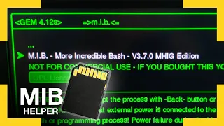 More Incredible Bash: prepare SD card and install M.I.B.