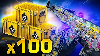 Opening 100+ Revolution Cases and trade up for AK-47 Head shot