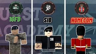 British Army Regiment Stereotypes (Sharkuses' British Army) (ROBLOX)