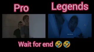 Pro Vs Legend ghost fight 🤣🤣🤣🤣🤣 funny video 🤣🤣🤣