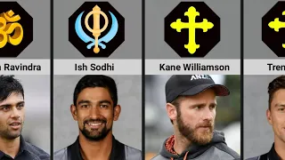 Religion of New Zealand🇳🇿Cricket Players | Christian| ✝️ Hindu| 🕉️ Muslim ☪️ | Sikh