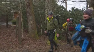 Crews rescue stranded hiker from NC mountains