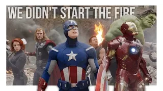We didn't start the fire sung by The Avengers