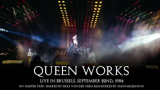 QUEEN - Live Brussels 21-09-1984 Mastertape