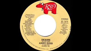 1980 HITS ARCHIVE: Desire - Andy Gibb (stereo 45)
