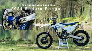 2024 Enduro Range – Technical Accessories | Husqvarna Motorcycles