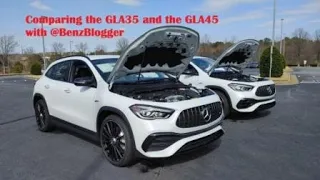 Mercedes-AMG GLA35 and GLA45 - a side-by-side comparison!