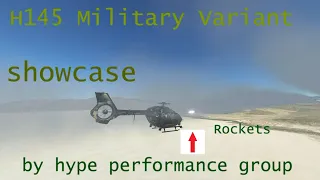 Microsoft Flight simulator 2020 Featuring: the H145 Military Variant by hype performance group