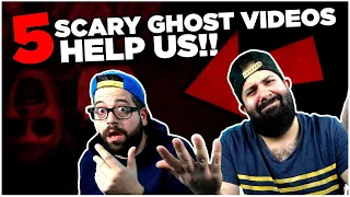 5 SCARY Ghost Videos That You NEED TO WATCH if you MISSED THEM!! | SCARY CACA REACTION!!