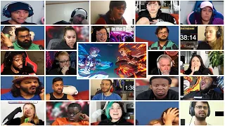 Akaza vs Rengoku(final battle)||mega mashup reaction||#mugentrain