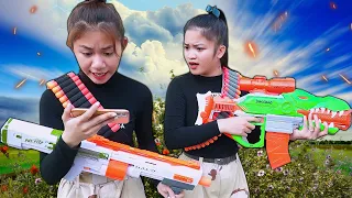 Police Patrol SEAL X Warriors Nerf Guns Fight Criminal Alibaba Captain Rescue - HẠT TIÊU BẮN SÚNG