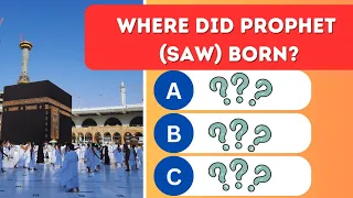 Prophet Muhammad (SAW) Quiz. (no music)