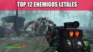 FALLOUT 4 | TOP 12 ENEMIGOS LETALES | (DLC´S INCLUÍDOS)