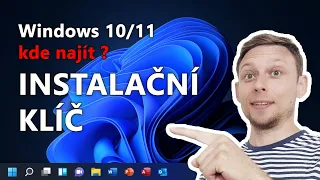 Kde najít instalační klíč ve Windows 10 či Windows 11