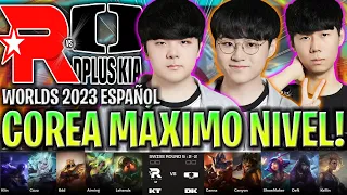 PARTIDAZO DE MÁXIMO NIVEL ENTRE COREA! - KT vs DK GAME 1 WORLDS SWISS STAGE 2023 LVP ESPAÑOL