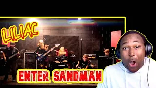 (FIRST TIME HEARING) Enter Sandman - Liliac (Official Cover Music Video)