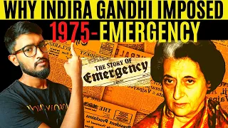 Real Reason of Indira Gandhi Imposing 1975 Emergency || Darkest Period of Indian History 😳😢