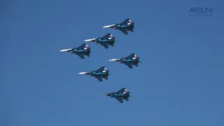 Russian Knights display team - Dubai Airshow 2021 DAY 1