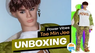 UNBOXING & REVIEW TAE MIN JEE (POWER VIBES) INTEGRITY TOYS (2022) The Monarchs Homme NEW Male Doll!