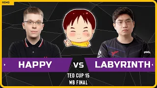 WC3 - TeD Cup 15 - WB Final: [UD] Happy vs LabyRinth [UD] (Group A - Ro8)