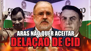 Com MEDO de SER INCRIMINADO em DELAÇÂO de Mauro CID! Aras se REVOLTA com HOMOLOGAÇÃO do ACORDO