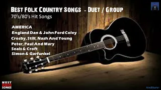 Best Folk Songs 70's/80's - Duet/Group