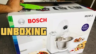 Unboxing BOSCH MUM 5 kitchen machine