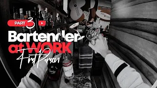 Espresso Martini / Bartender at Work / First Person  #GoPro Hero 9 (POV)