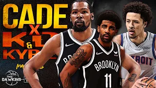 Kevin Durant, Kyrie Irving x Rookie Cade Cunningham SHOOTOUT  🔥🔥 | March 29, 2022 | FreeDawkins