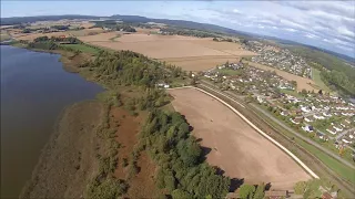 Höstflygning över Brunnsjön Hedemora