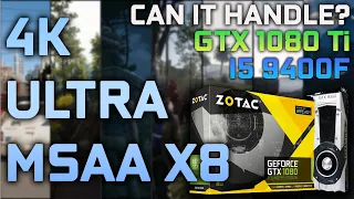 GeForce GTX 1080 Ti - Test in 8 Games (4K Maxed)