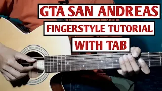 GTA SAN ANDREAS FINGERSTYLE TUTORIAL WITH TAB