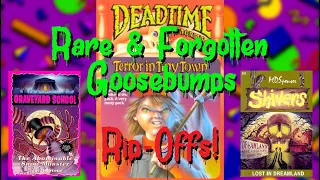 RARE & Forgotten Goosebumps RIP-OFFS!!