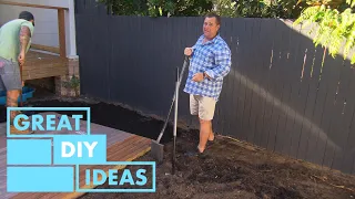 This Small Backyard Is Getting a BIG Makeover | GARDEN | Great Home Ideas