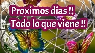 🎀💫 Próximos Días  !! Así Será Tu Energía 😇