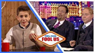 Penn and Teller Fool Us - Magic Maxl - Youngest fooler ever! S08E02