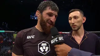 UFC 267: Magomed Ankalaev Octagon Interview