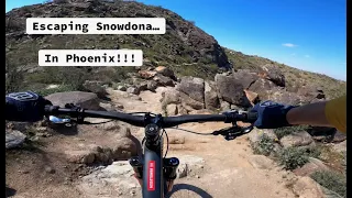 Sedona Snow?...Ride South Mountain in Phoenix!!