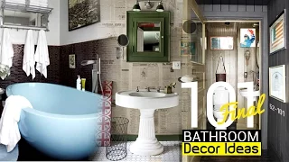 101 Clever Bathroom Decor ideas (Final)