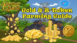 Adventure Quest Gold & Z-Token Farming Guide 2021