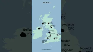 UK Weather Forecast - Friday, July 15, 2022