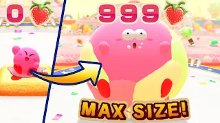 Kirby's Dream Buffet - What Happens If Kirby Eats 999 Strawberries?