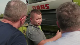 CLAAS JAGUAR 960 z SHREDLAGE - Stadnina Koni Nowe Jankowice