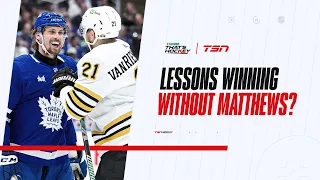 LESSONS FROM WINNING WITHOUT MATTHEWS?
