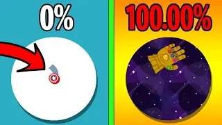 PAPER.IO 3 100% WORLD RECORD! UNLOCKING RARE THANOS HAND! 100% MAP CONTROL in PAPER.IO 3 ALL SKINS