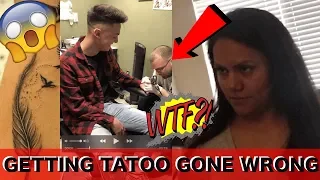 PARENTS React To My First TATTOO! (GONE WRONG)